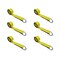 Tie 4 Safe 2" x 10' Lasso Strap w/ O Ring Auto Tie Down Wheel Lift Tow Truck Trailer Yellow, 6PK TWS21-510-W9-Y-C-6 - alternate 1